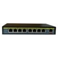 9ch 100 Mbps POE + Switch 8 port POE AF/AT DIXIE DX-POE09