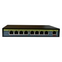 9ch 100 Mbps POE + Switch 8 port POE AF/AT DIXIE DX-POE09