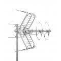 UHF Κεραία Μπάντας 5-69 με Αλουμίνιο Reflector Και Abs Elements 2 UHF Elements 2 VHF Elements με F Connector FRACARRO SIGMA COMBO HD