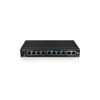 BroxNet BRX551-GE08-2GUP 8 Ports Gigabit PoE Ethernet Switch με 2 Gigabit Ethernet Uplink Ports 120W