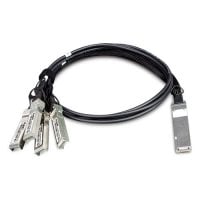 PLANET CB-QSFP4X10G-1M 40G QSFP+ to 4 10G SFP+ Direct Attached Copper Cable - 1M