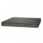 PLANET GS-5220-48PL4XR L2+ 48-Port 10/100/1000T 802.3at PoE + 4-Port 10G SFP+ Managed Switch