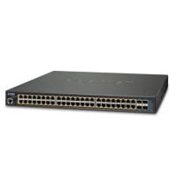 PLANET GS-5220-48P4XR L2+ 48-Port 10/100/1000T 802.3at PoE + 4-Port 10G SFP+ Managed Switch