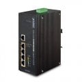 PLANET IGS-504HPT Industrial 5-Port Gigabit Switch w/ 4-Port 802.3at PoE+