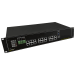 PULSAR RPUPS1248R RPUPS 54V/12V/5A RACK mounted buffer power supply για up to 12 cameras IP and DVR