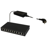 PULSAR SG108 10-port switch για 8 IP cameras