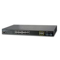 PLANET GS-5220-16T4S2X L2+ 16-Port 10/100/1000T + 4-Port 100/1000X SFP + 2-Port 10G SFP+ Managed Ethernet Switch