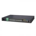 PLANET IGS-6325-20T4C4X Industrial L3 20-Port 10/100/1000T + 4-Port Gigabit TP/SFP + 4-Port 10G SFP+ Managed Ethernet Switch