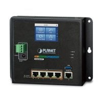 PLANET WGR-500-4PV Industrial Wall-mount Gigabit Router με 4-Port 802.3at PoE+ and LCD Touch Screen
