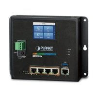 PLANET WGR-500-4PV Industrial Wall-mount Gigabit Router με 4-Port 802.3at PoE+ and LCD Touch Screen